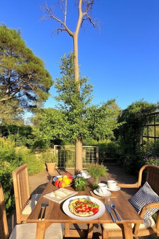 versatile low maintenance patio tree