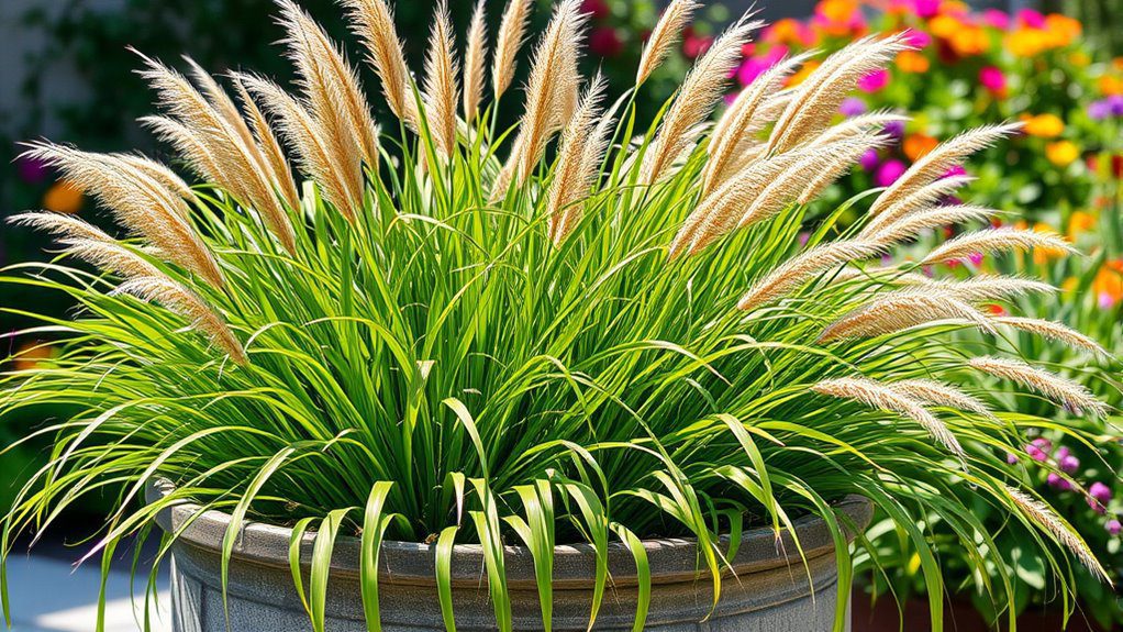 versatile ornamental grass planters