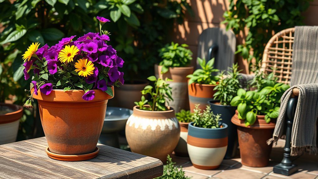 versatile outdoor container gardening