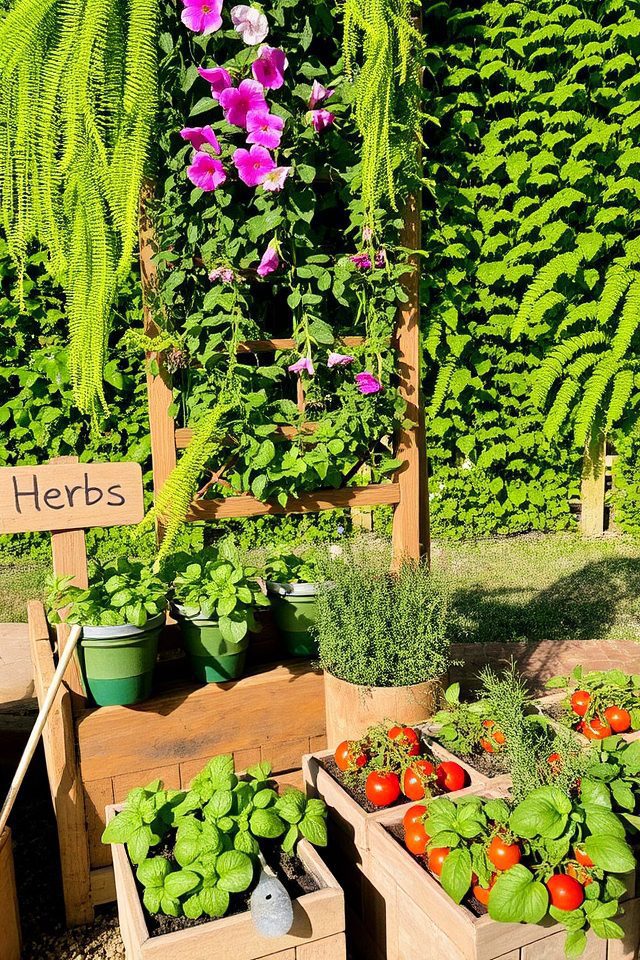 vertical gardening for education
