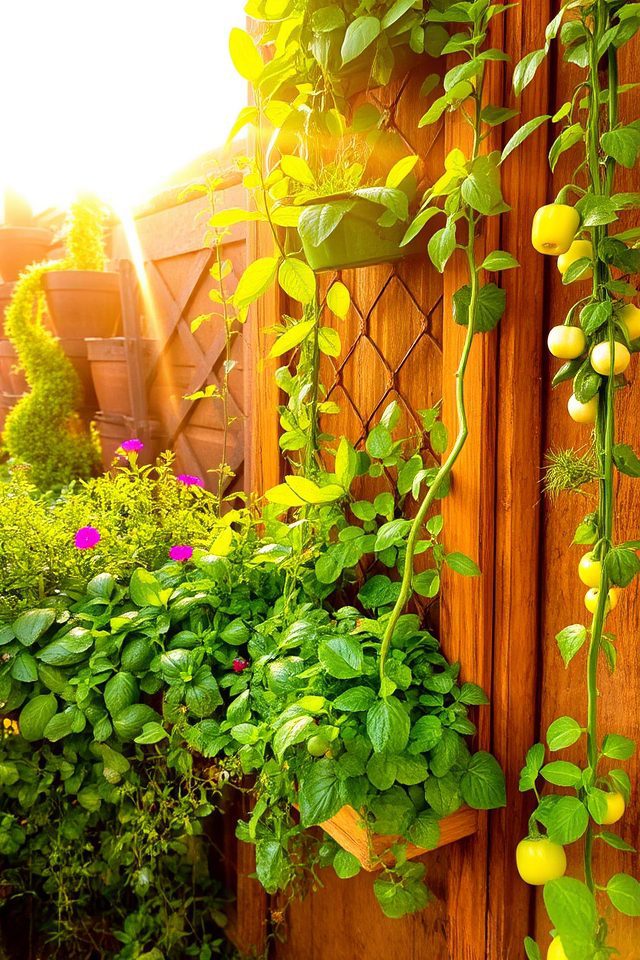 vertical gardening for space