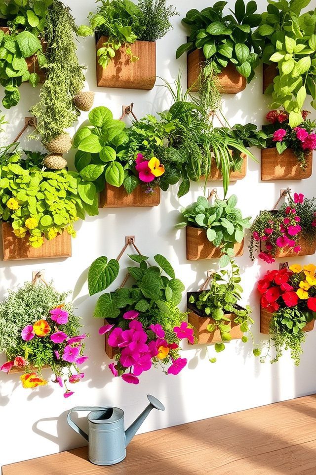 vertical gardening space savers