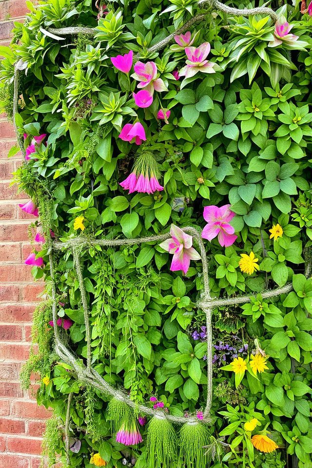 vertical gardens enhance beauty