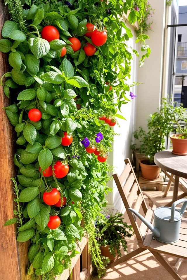 vertical gardens maximize space