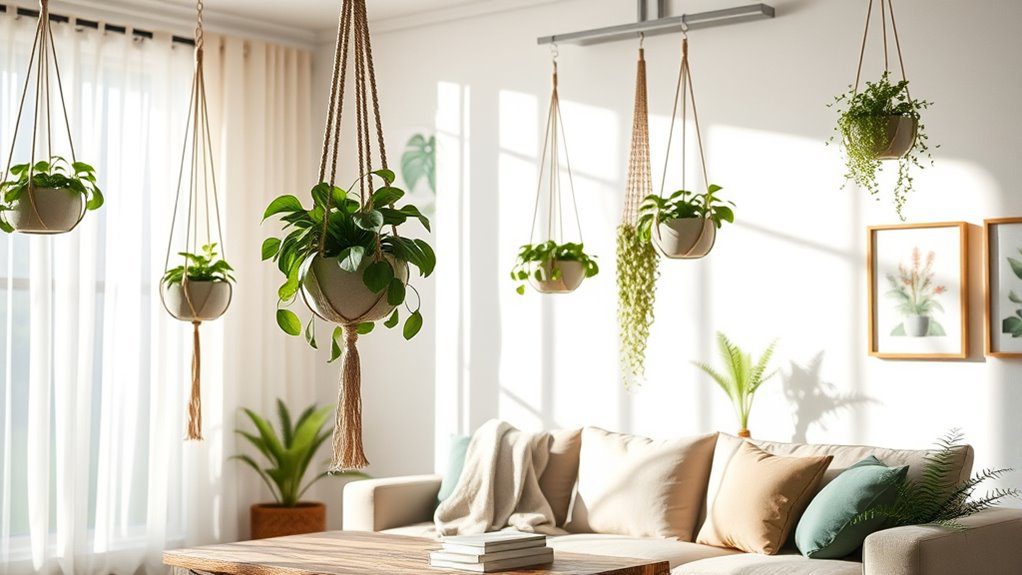 vertical greenery space saving decor