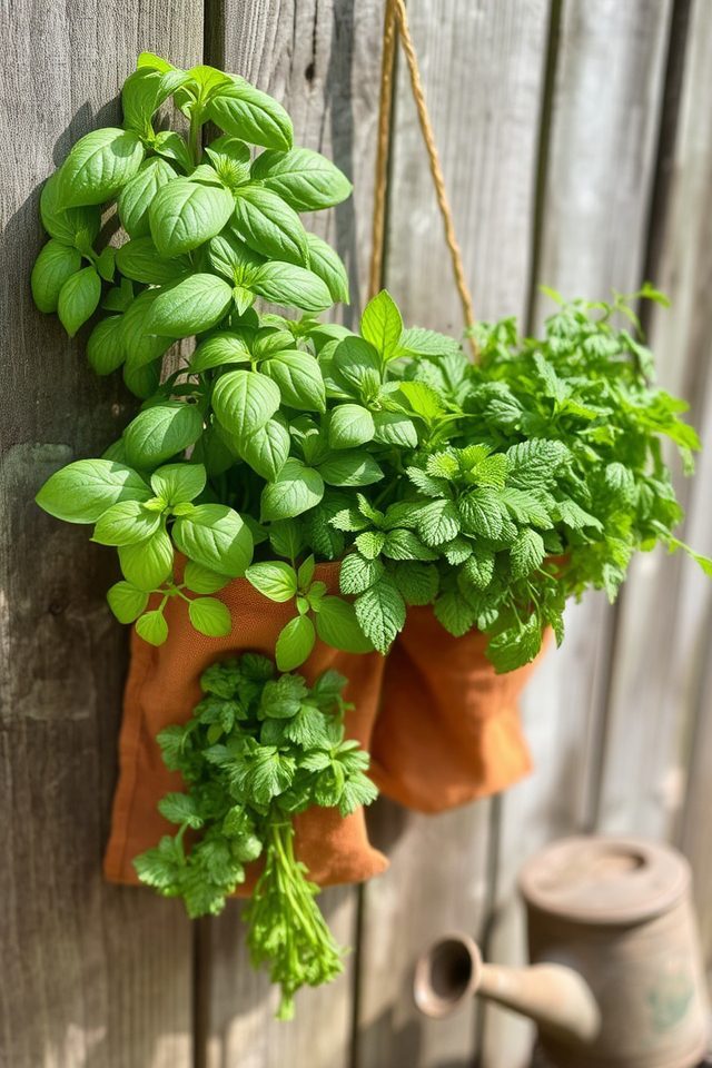 vertical herb garden solution