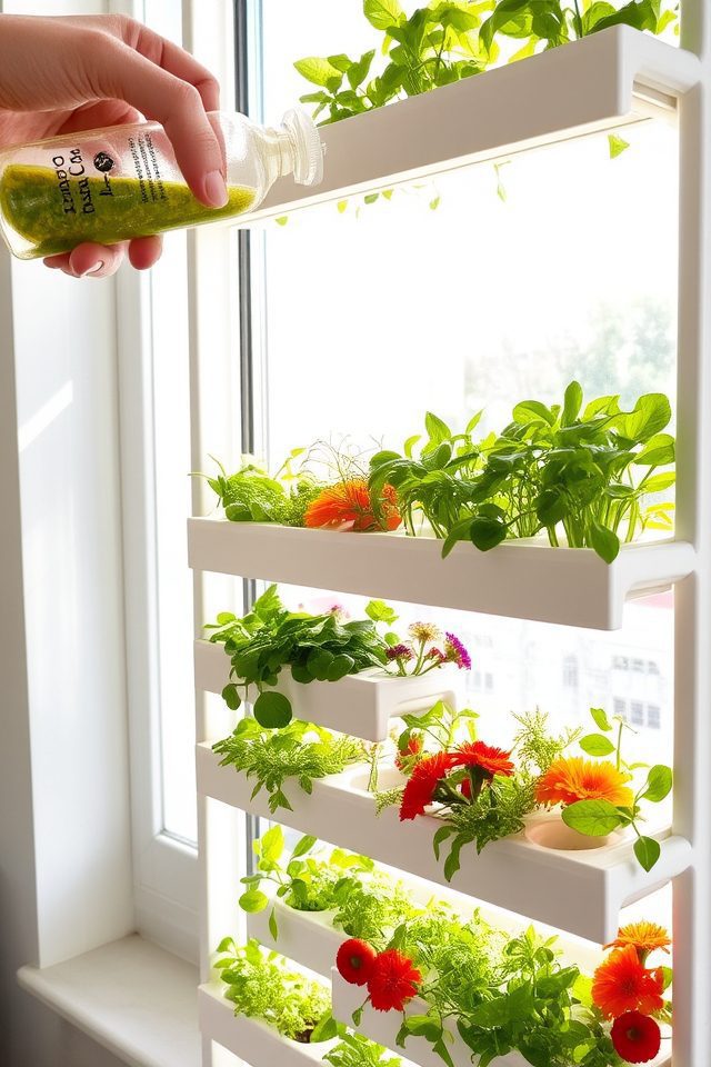 vertical hydroponics maximizing yield