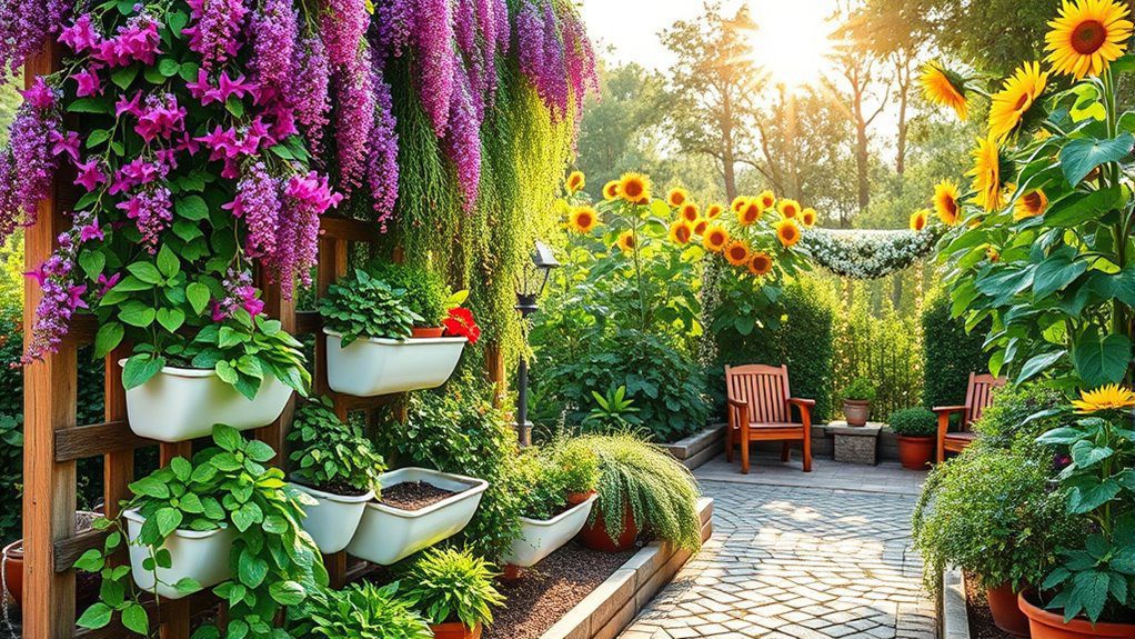 vertical space planting techniques