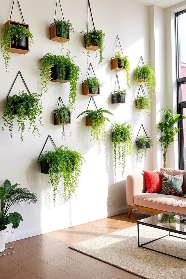 vertical space saving planters