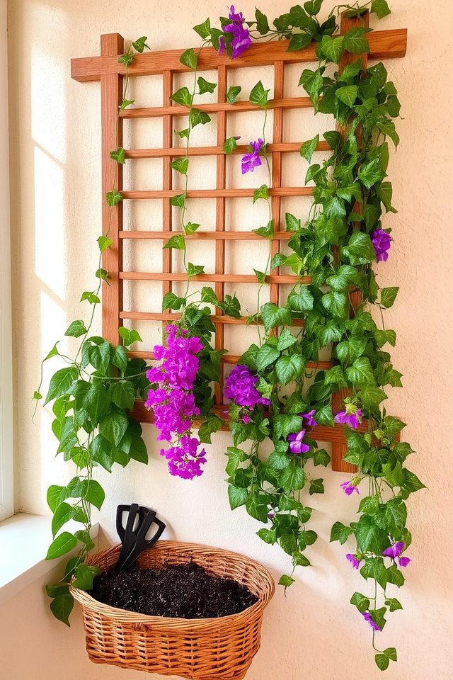 vertical support for plants