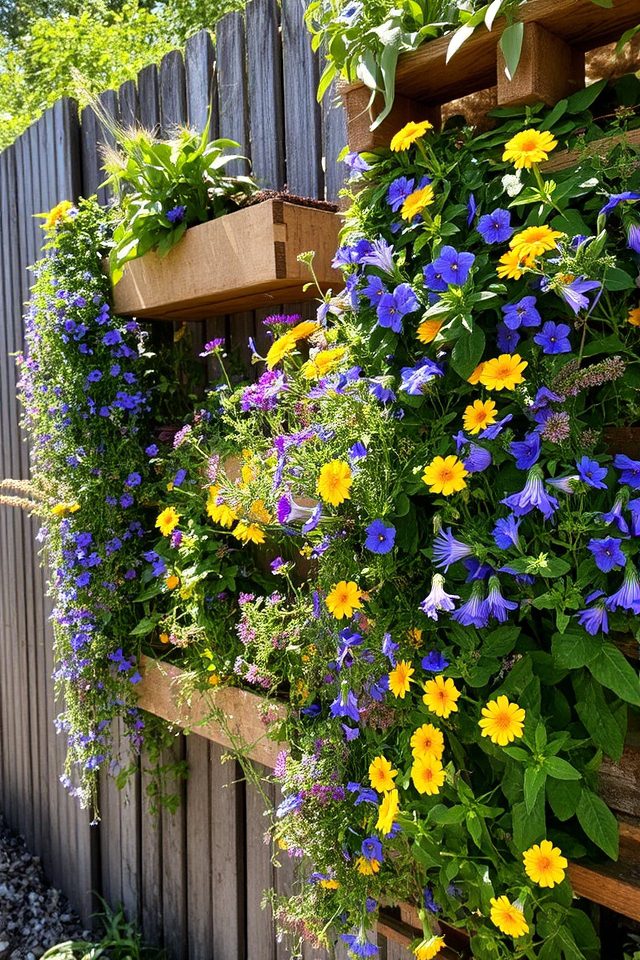 vertical wildflower garden benefits
