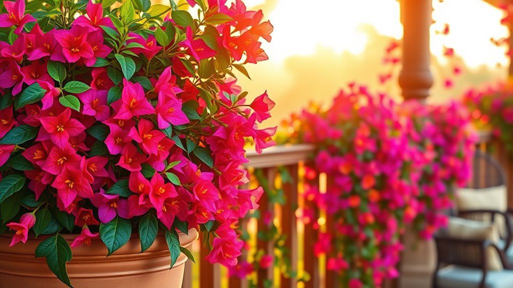 vibrant bougainvillea for lanais