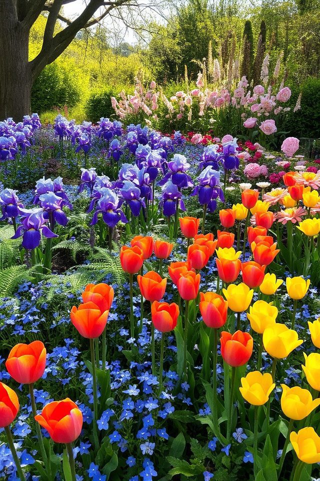 vibrant colorful flower arrangement