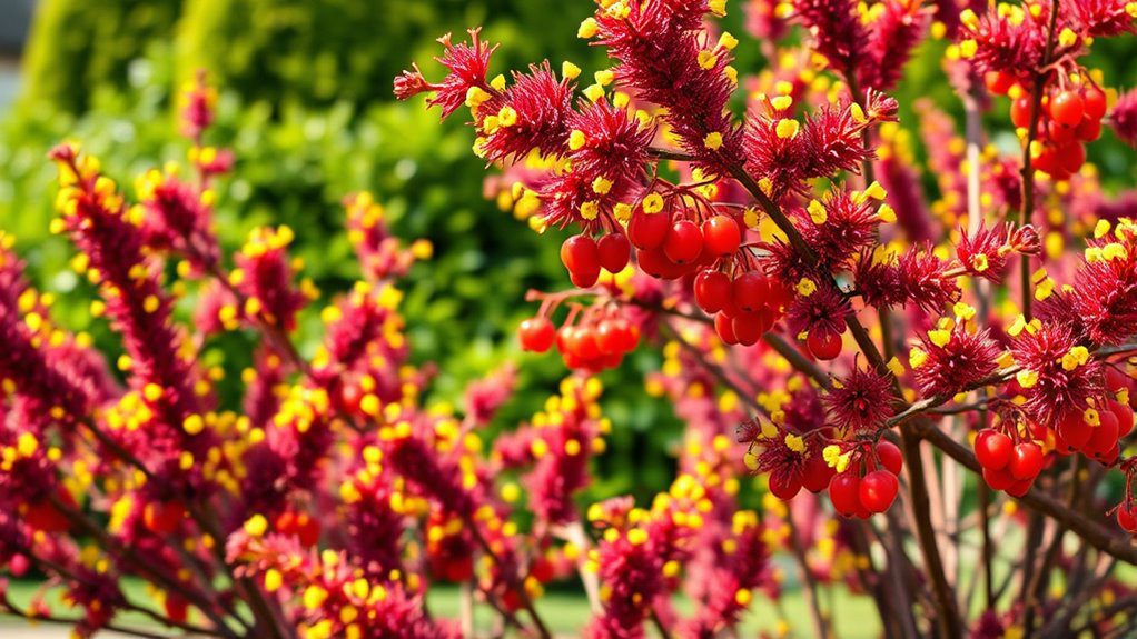 vibrant drought resistant landscape shrubs