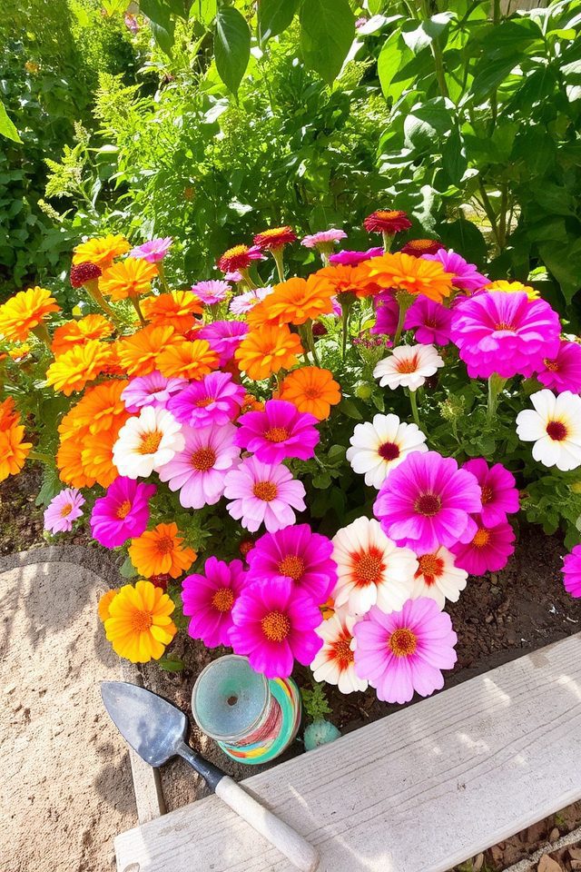 vibrant easy care flowering annuals