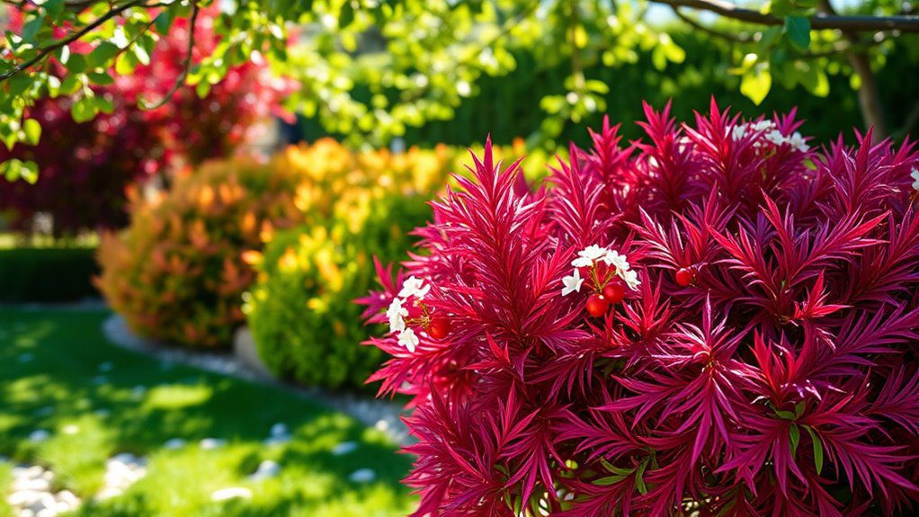 vibrant evergreen shrub option