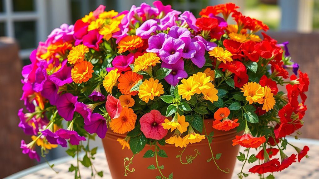 vibrant flower arrangement techniques