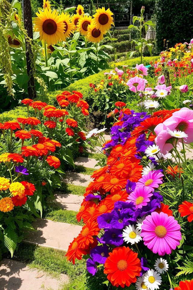 vibrant flowering plant aesthetics