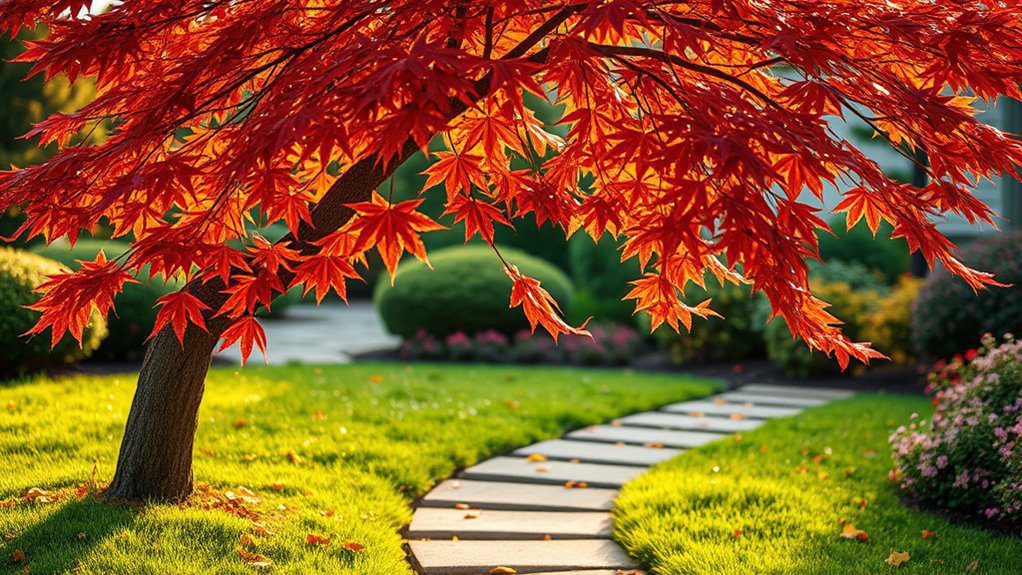 vibrant foliage and elegance