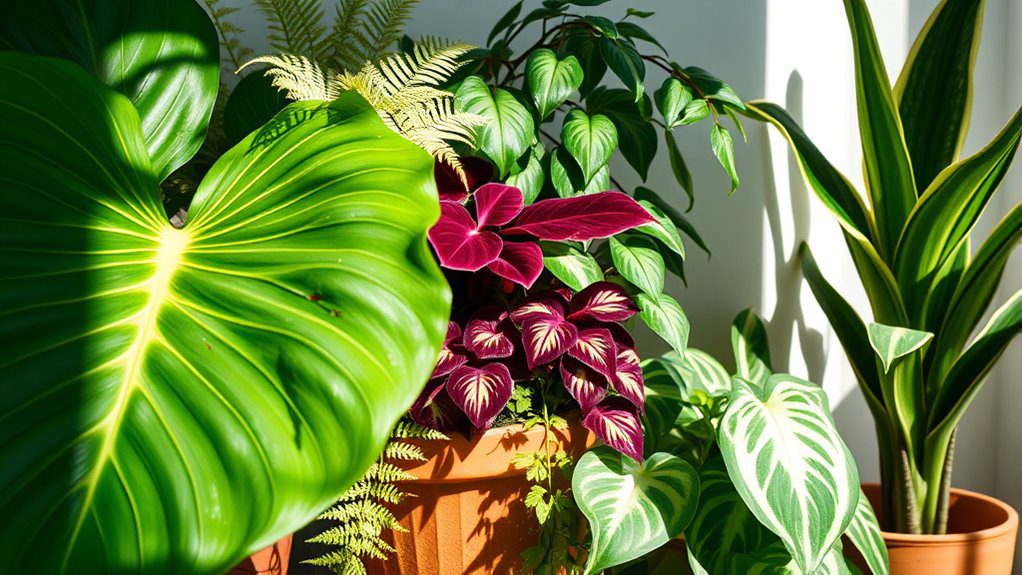 vibrant foliage plant combinations
