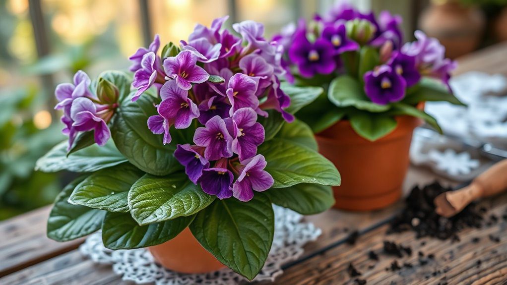 vibrant indoor flowering plant