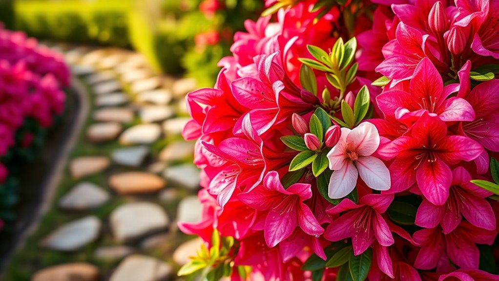 vibrant low maintenance flowering shrubs