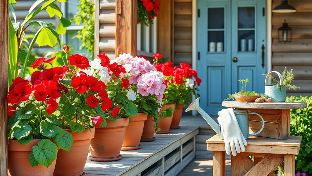 vibrant low maintenance garden flowers