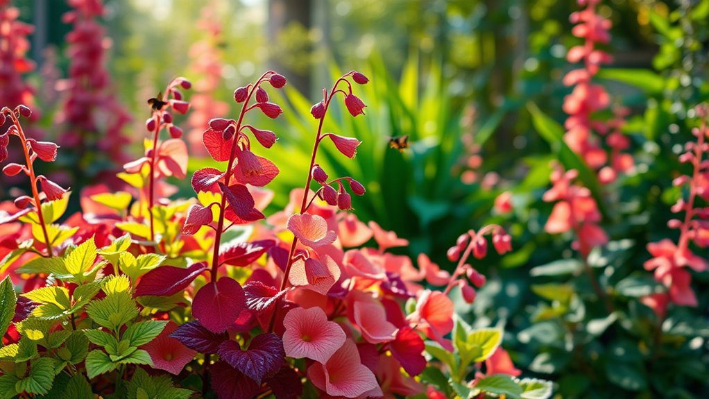 vibrant low maintenance shrubbery attraction