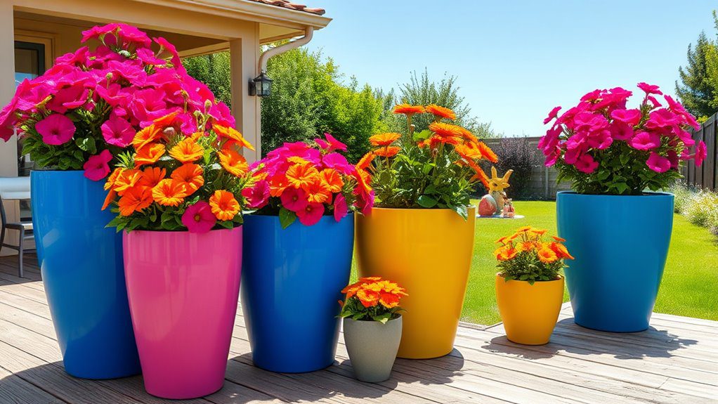vibrant outdoor color blocks