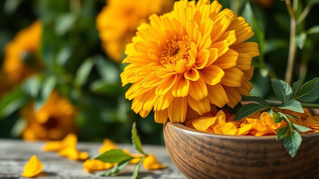 vibrant pest repelling garden staple