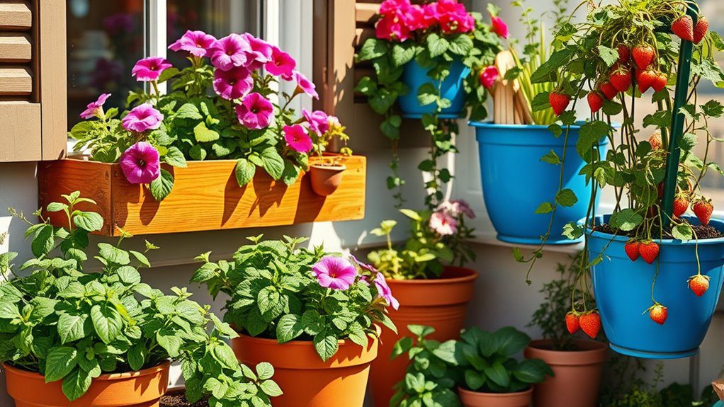 vibrant small space gardening