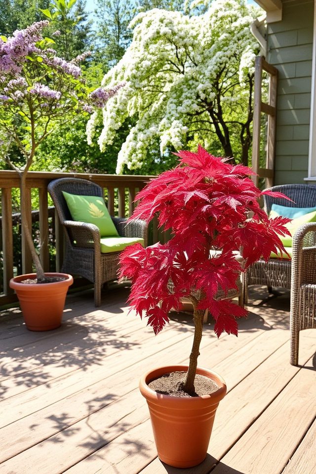 vibrant small trees selection