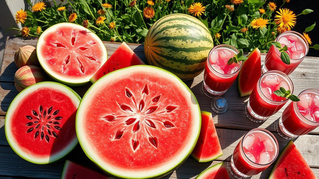 vibrant watermelon summer celebration