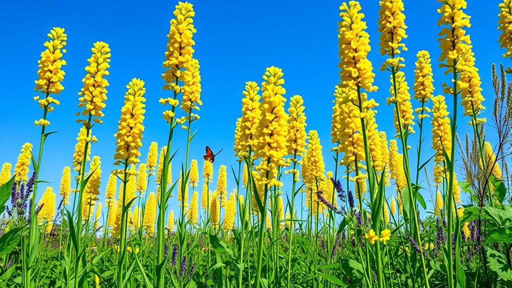 vibrant yellow pollinator magnet