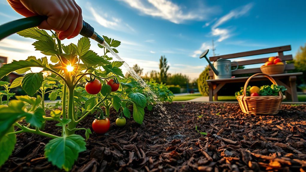 water deeply mulch wisely