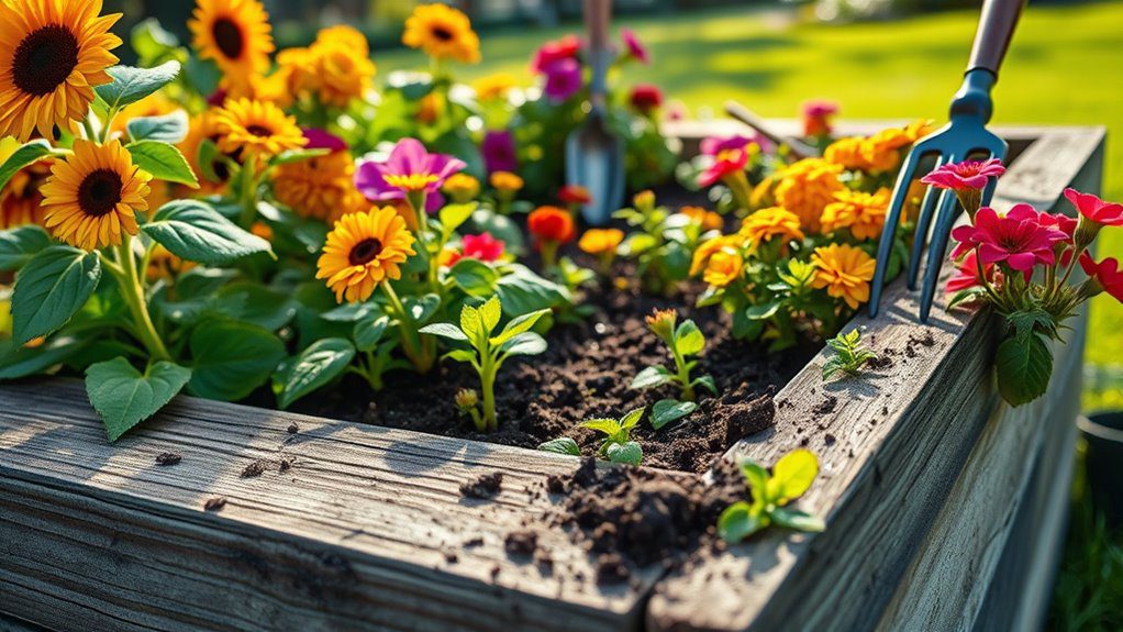 weed reduction in gardens