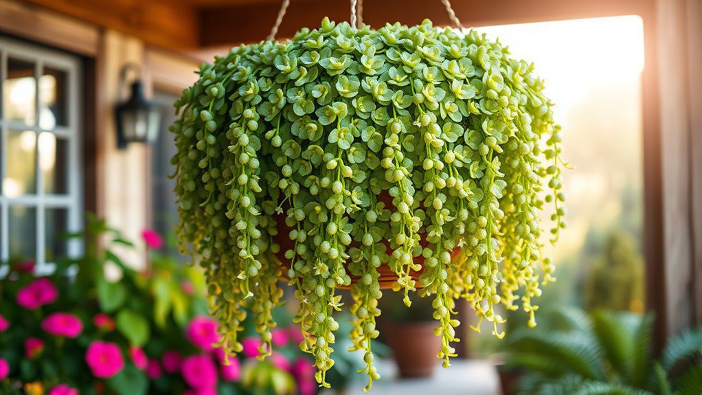 whimsical cascading succulent beauty