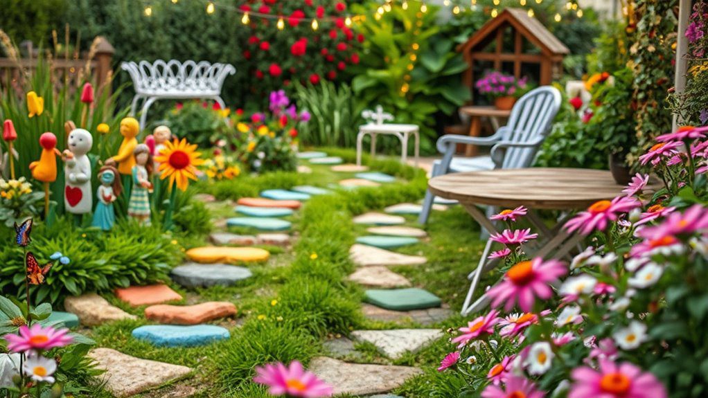 whimsical garden pathways design