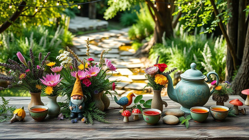 whimsical garden retreat experience