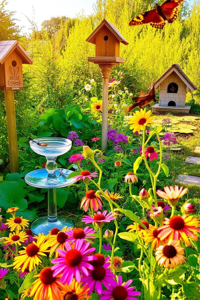 wildlife friendly garden features