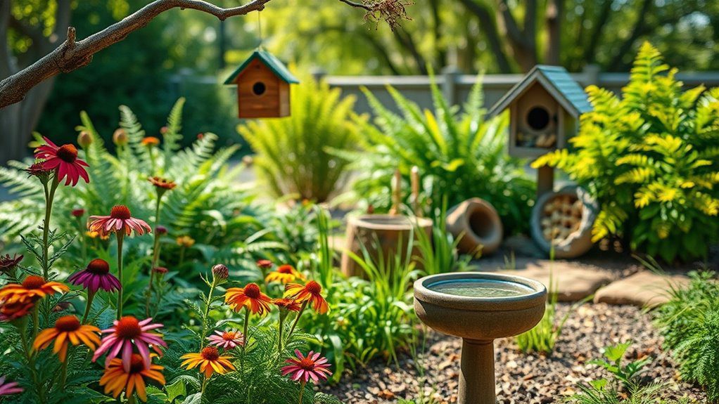 wildlife friendly garden habitat creation