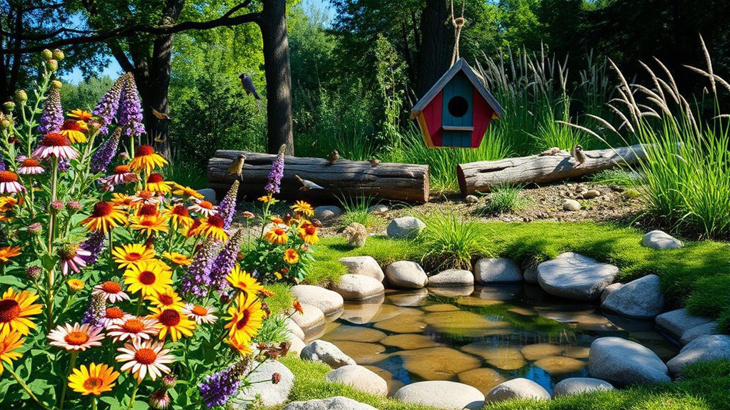 wildlife friendly sustainable garden