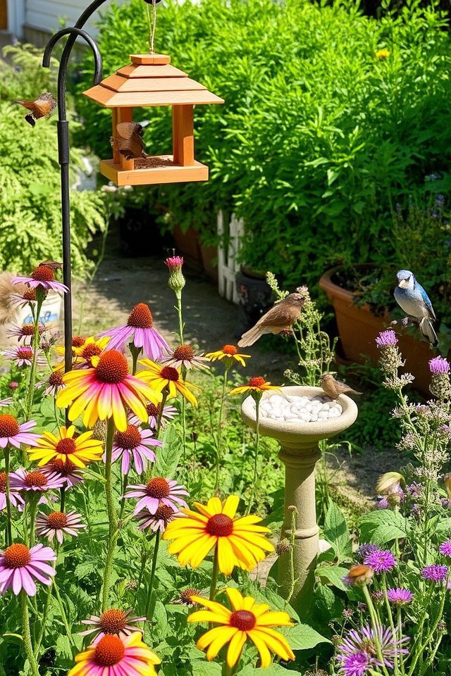 wildlife friendly townhouse garden