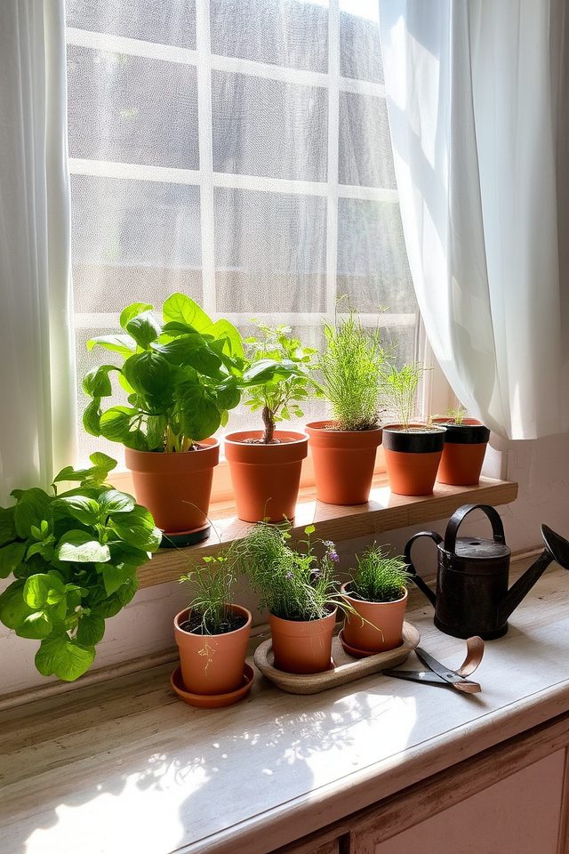 window garden for indoors