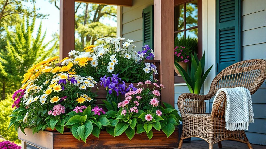 year round colorful garden appeal