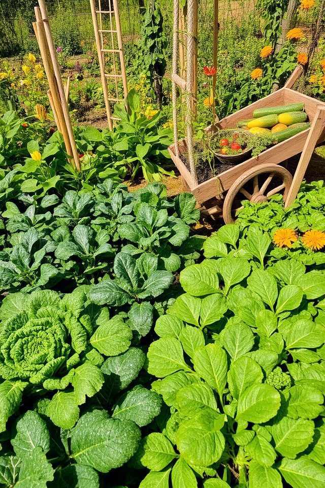 year round fresh vegetable harvest