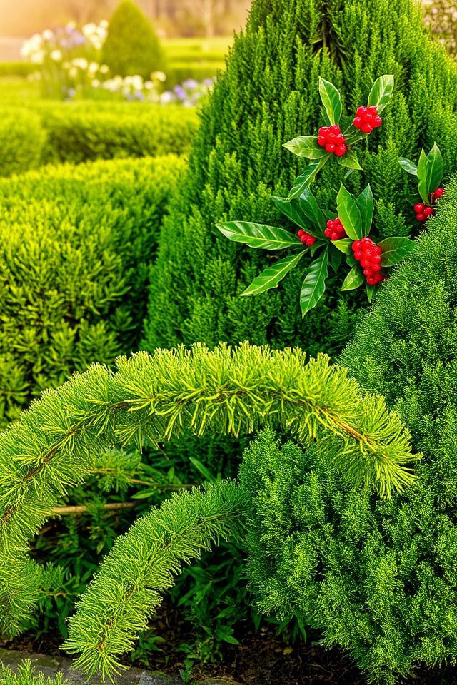 year round garden greenery appeal