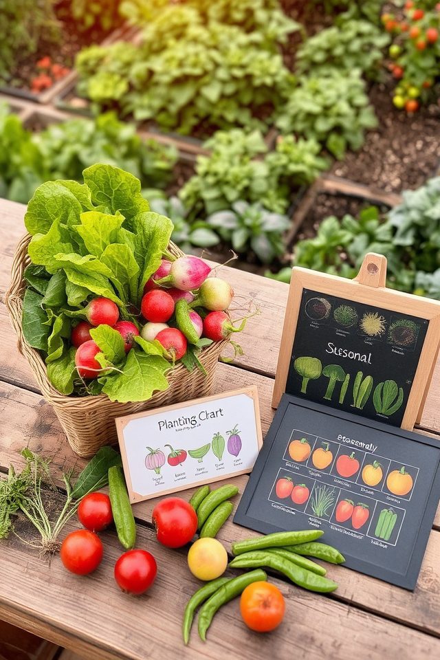 year round vegetable planting schedule