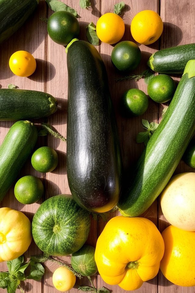 choosing diverse zucchini varieties