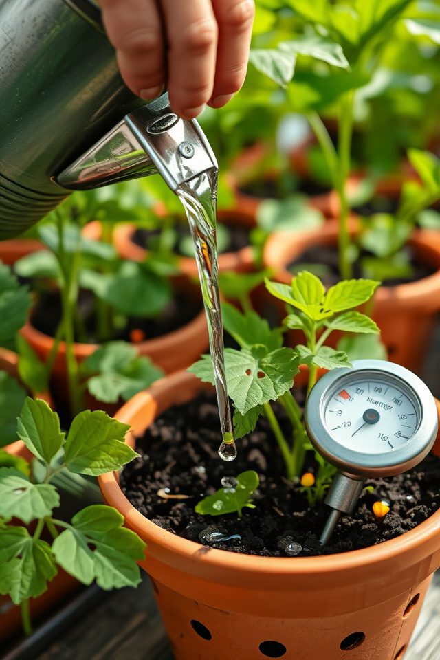 consistent moist soil needed